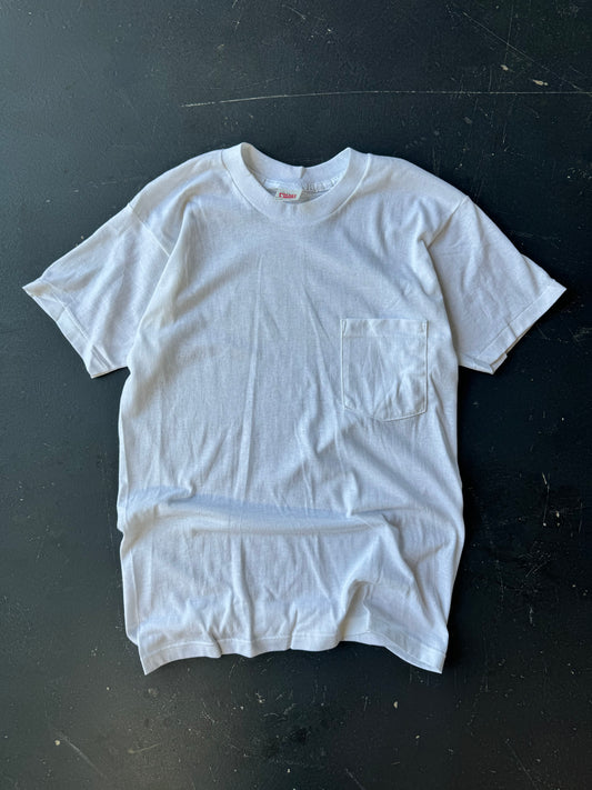 1970s’ Deadstock White Tee (Medium)