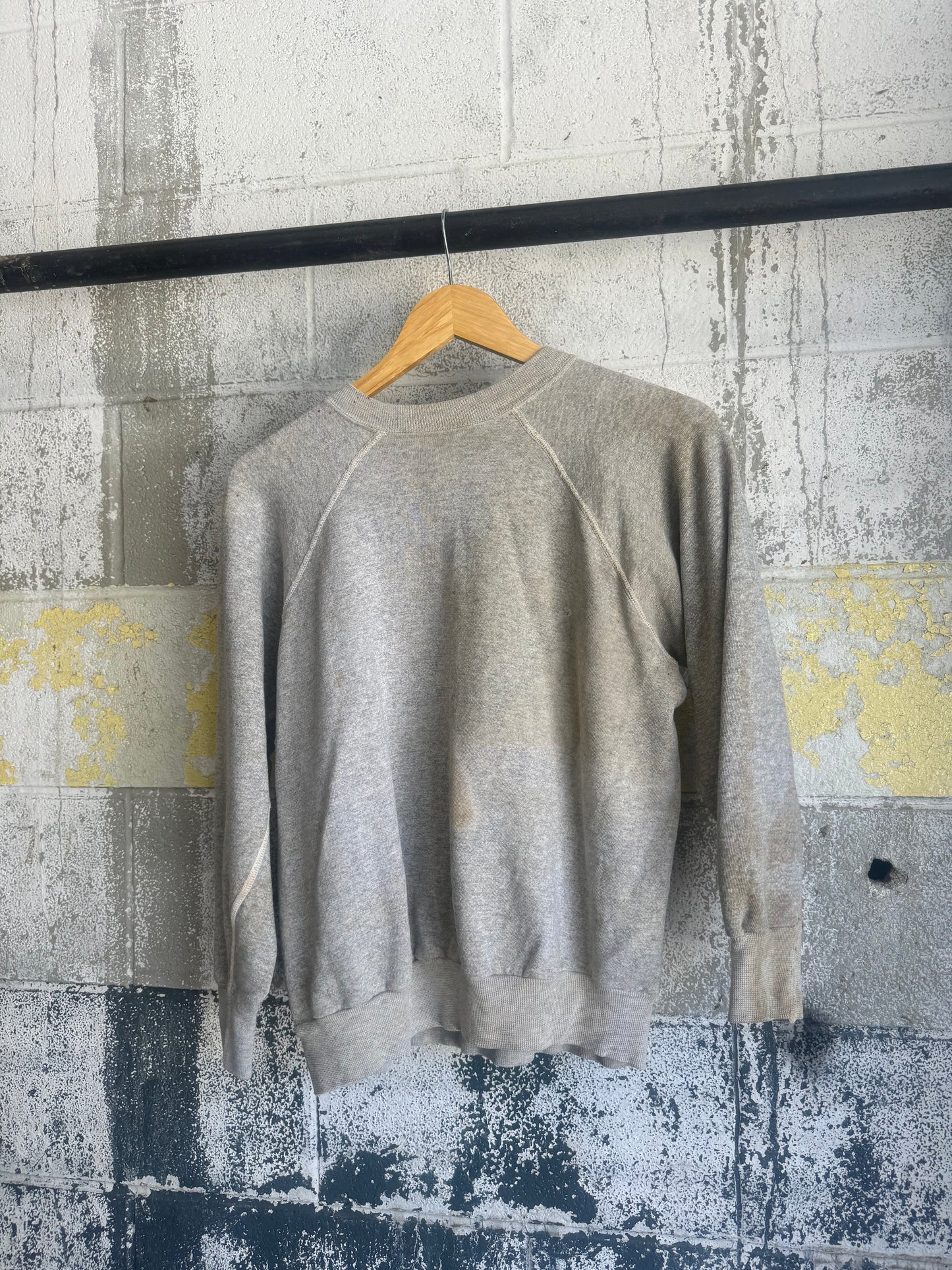 1960s’ Heather Grey Crewneck (Small)