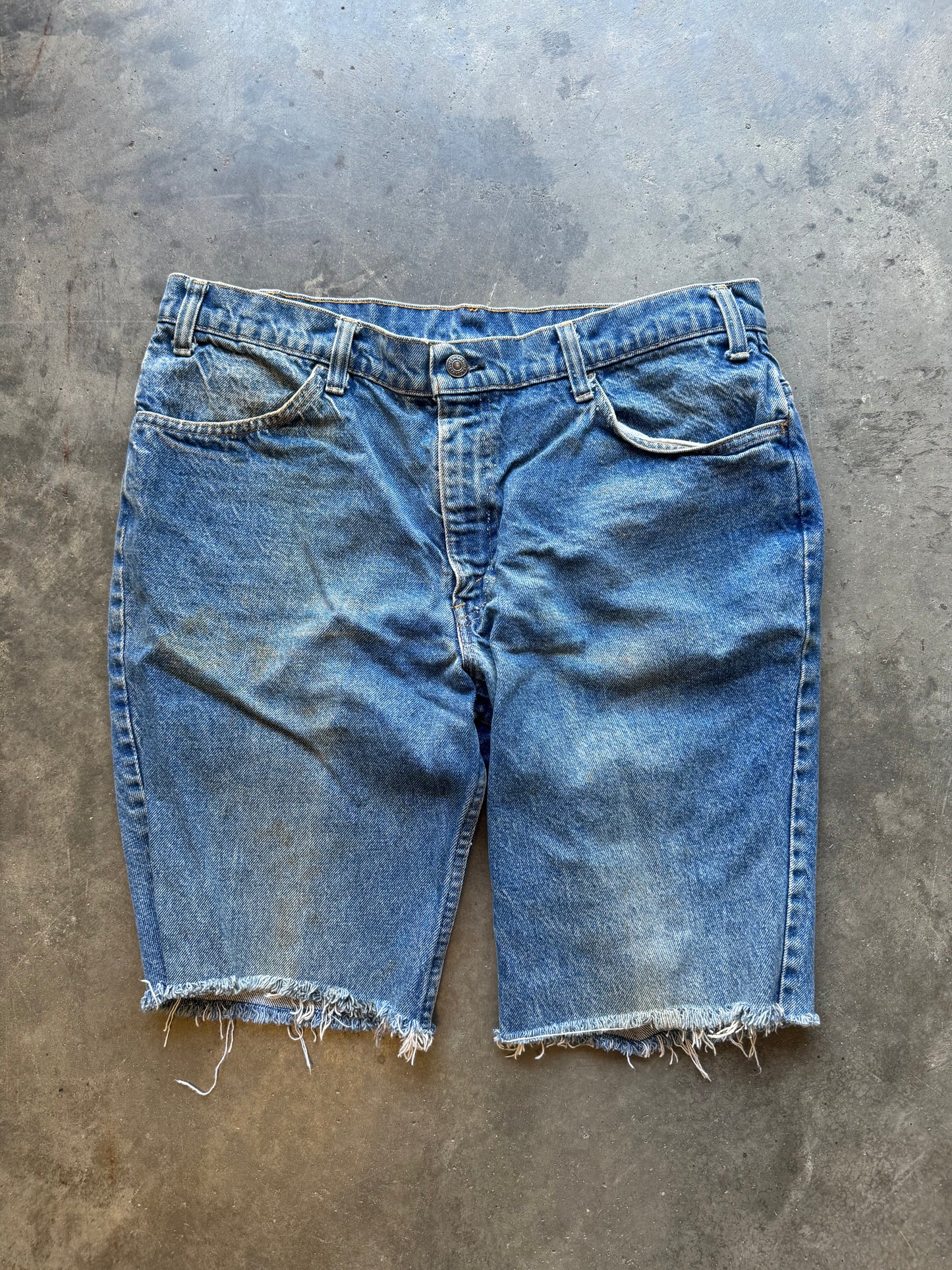 1970s’ Orange Tab Levi’s Jean Shorts (34x10)