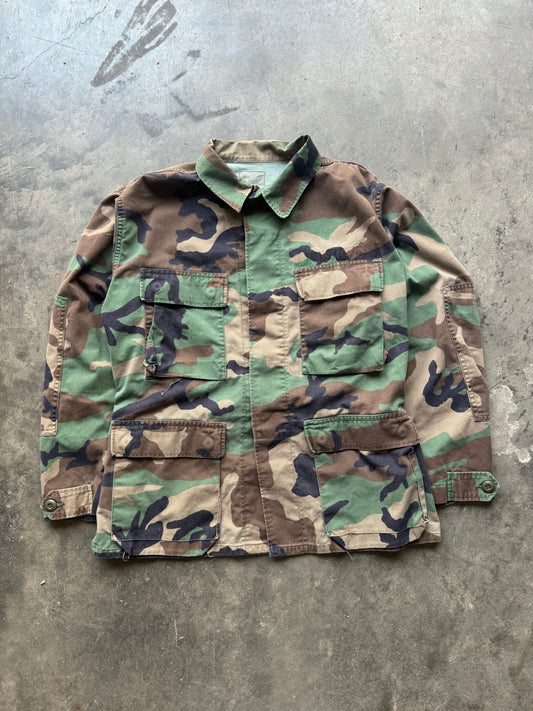 1980s’ Military Button Up (Medium)