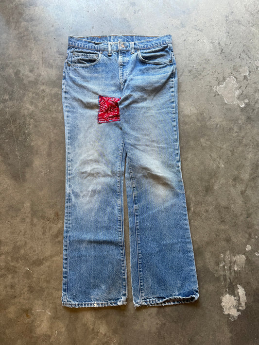 1970s’ Repaired Straight Fit Levi’s (32x30)