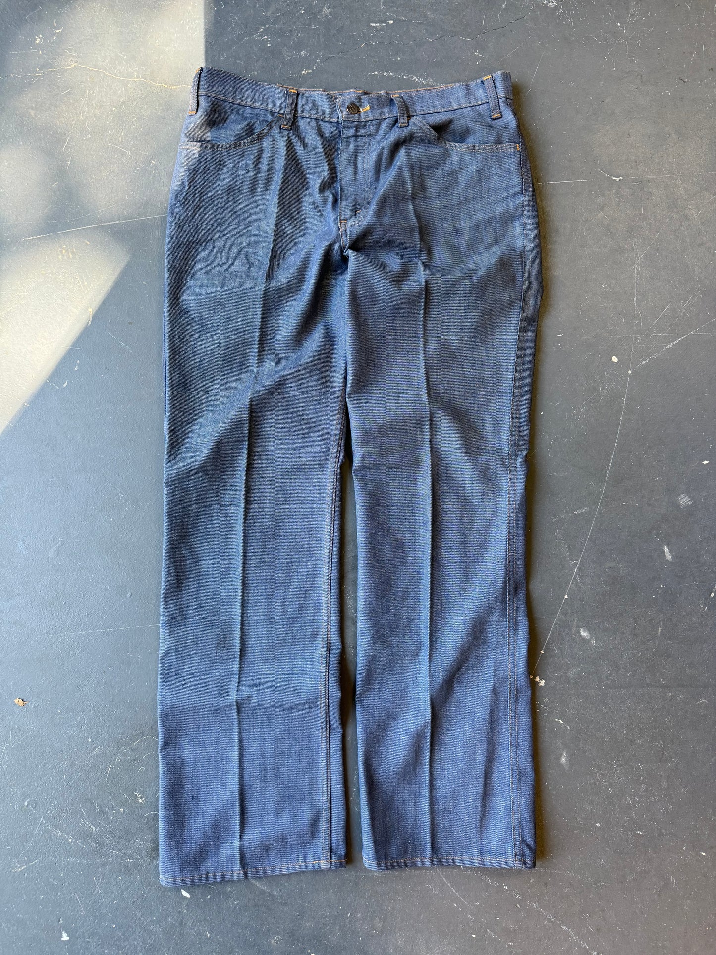 1970s’ Straight Fit Dark Wash Levi’s (34x32)