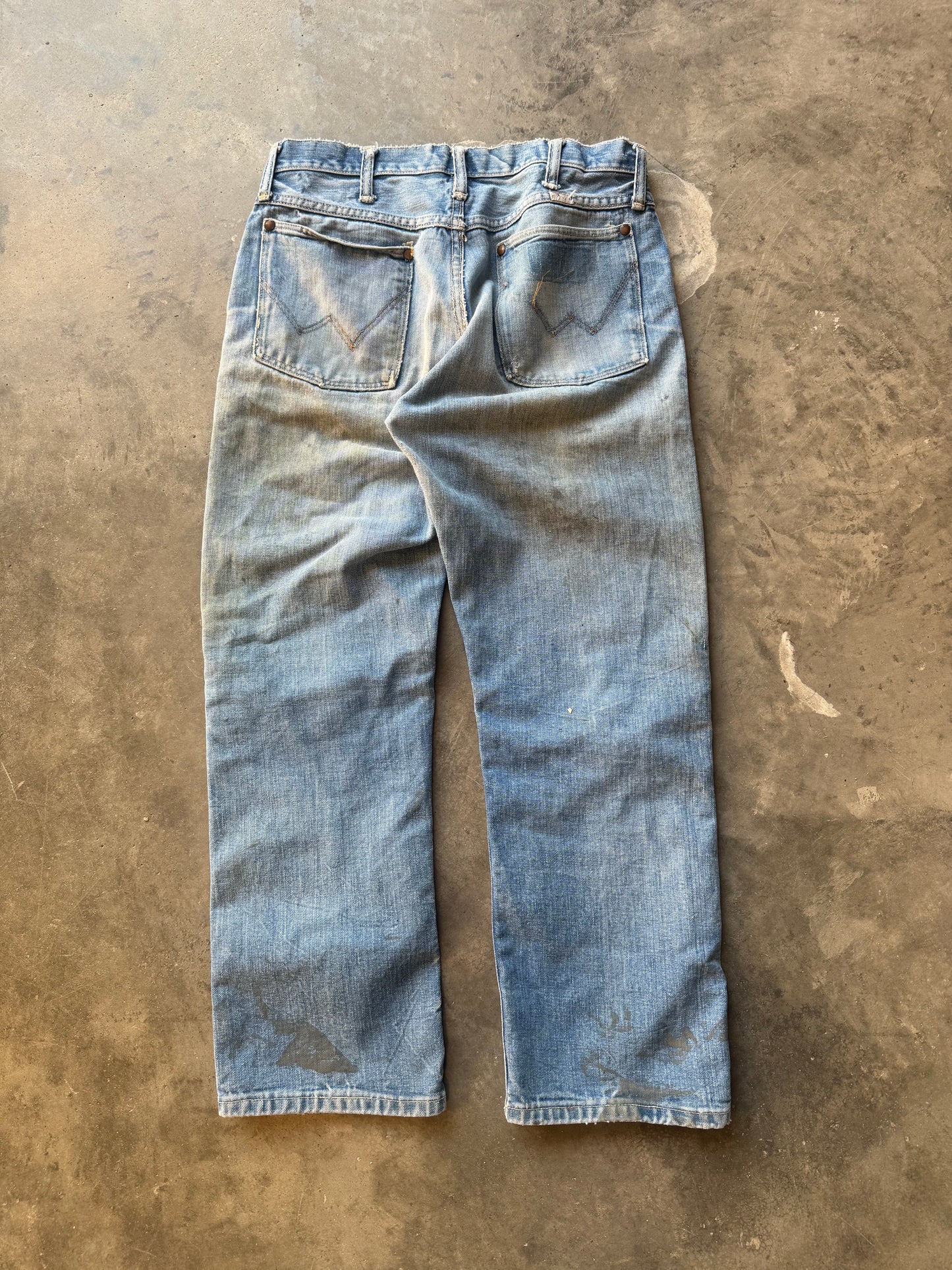 1960s’ Repaired Wrangler Jeans (30x28)