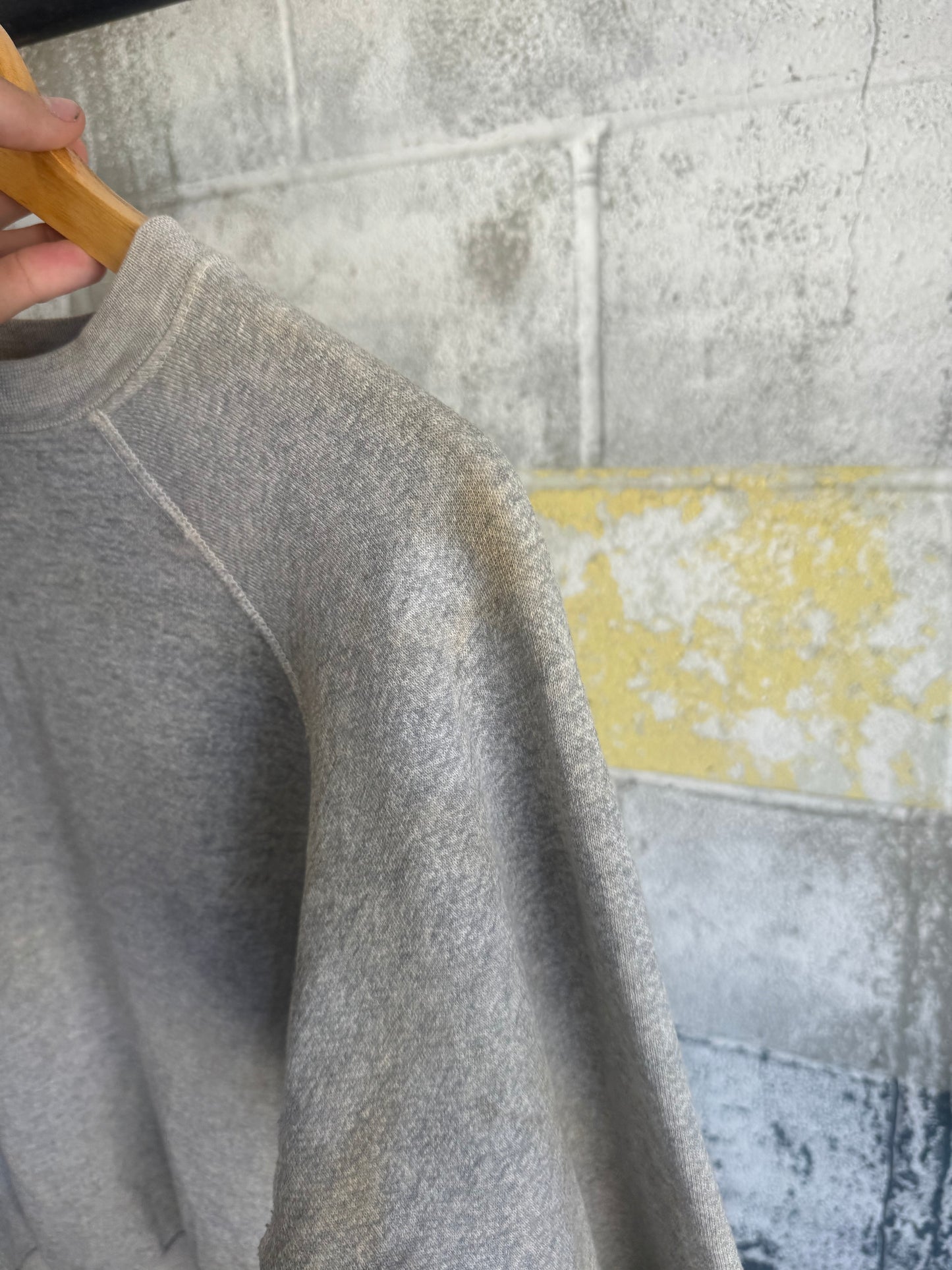 1960s’ Heather Grey Crewneck (Small)