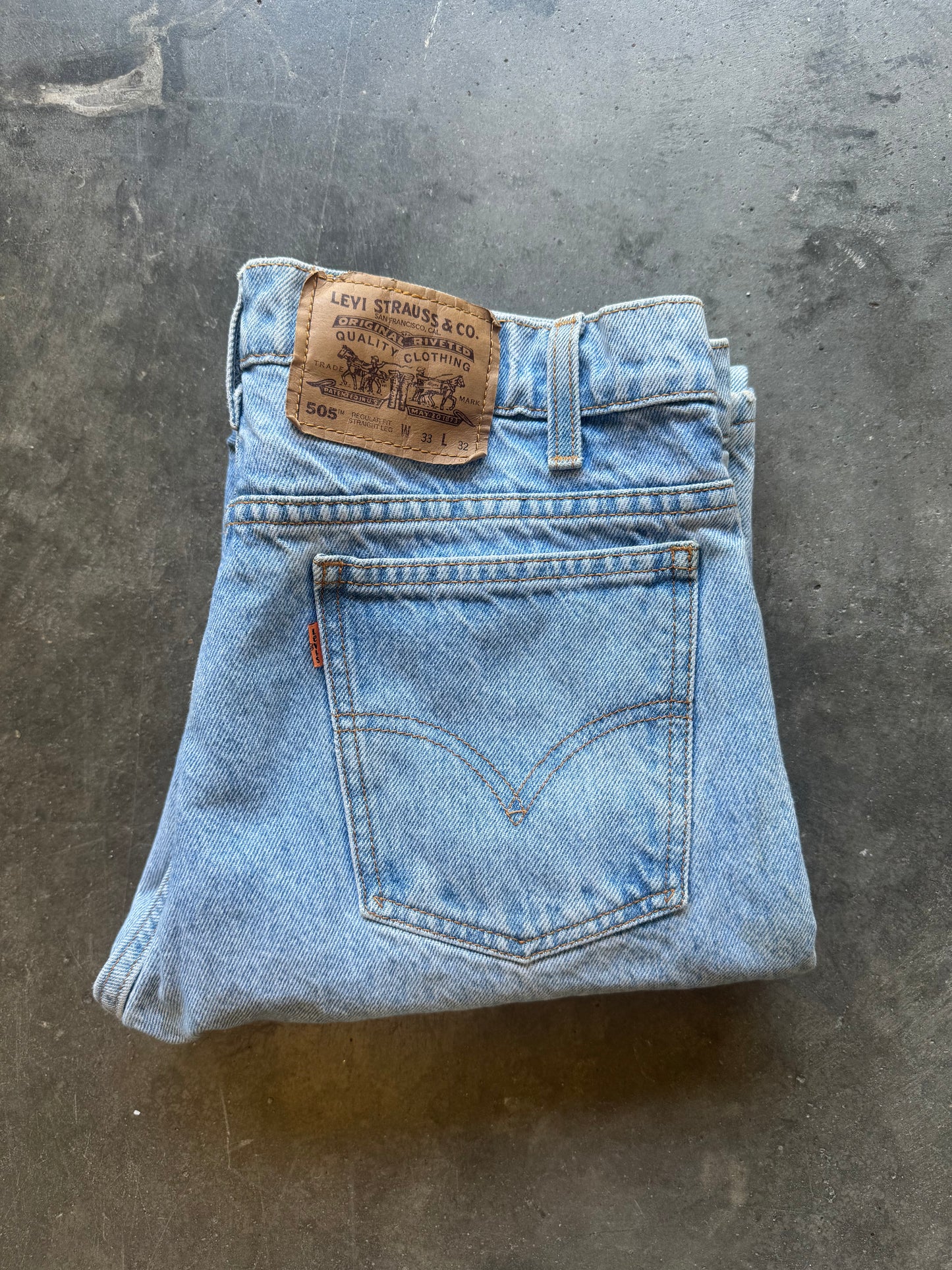 1970s' Levis 505 Orange Tab (32x31)